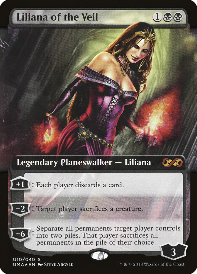 Liliana of the Veil (Topper) [Ultimate Masters Box Topper] | Jomio and Rueliete's Cards and Comics