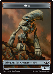 Snake // Myr Double-Sided Token [Tarkir: Dragonstorm Commander Tokens] | Jomio and Rueliete's Cards and Comics