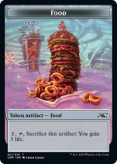 Cat // Food (11) Double-Sided Token [Unfinity Tokens] | Jomio and Rueliete's Cards and Comics