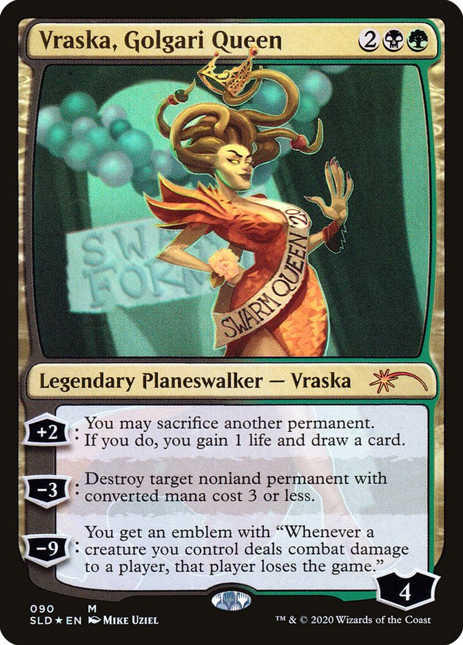 Vraska, Golgari Queen [Secret Lair Drop Series] | Jomio and Rueliete's Cards and Comics