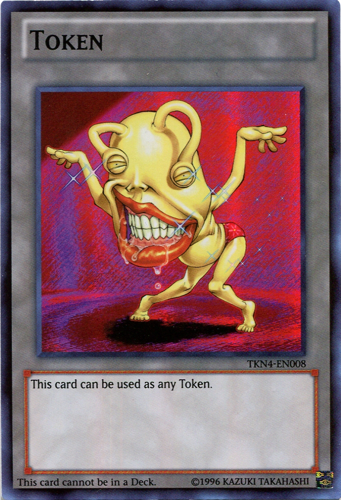 Ojama Token (Yellow) [TKN4-EN008] Super Rare | Jomio and Rueliete's Cards and Comics