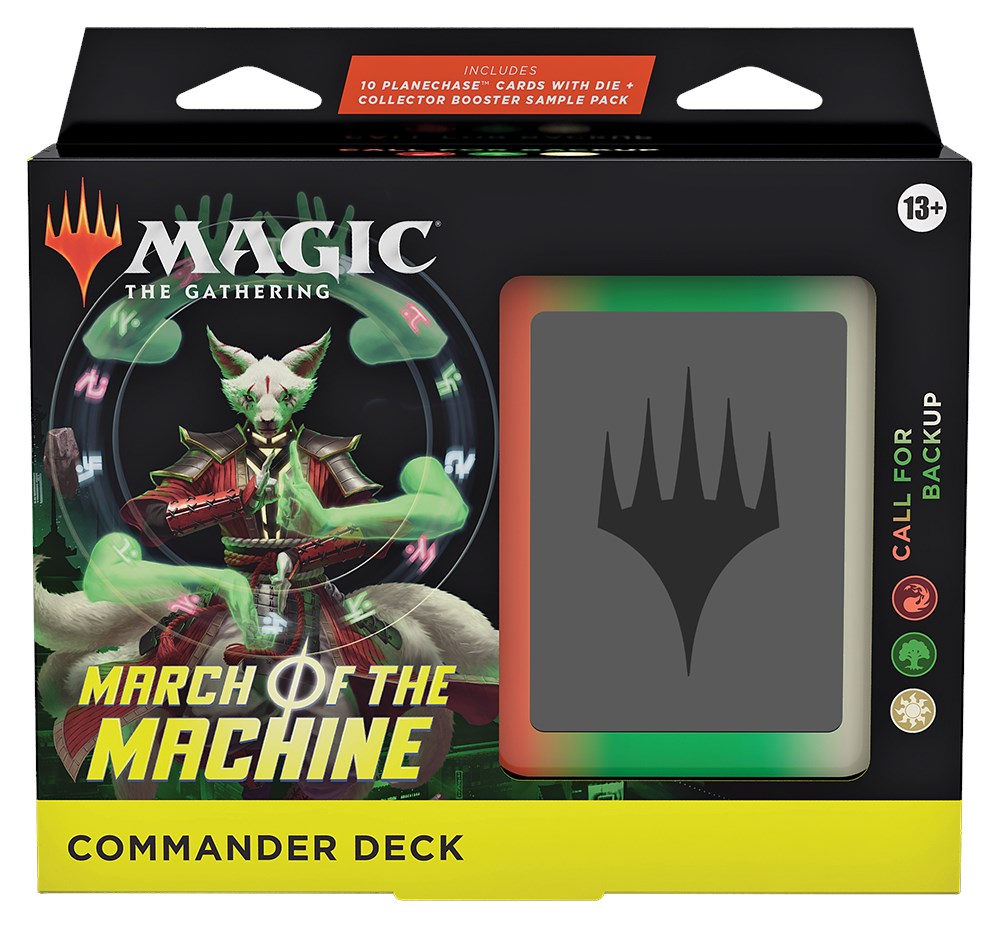 March of the Machine - Commander Deck (Call For Backup) | Jomio and Rueliete's Cards and Comics