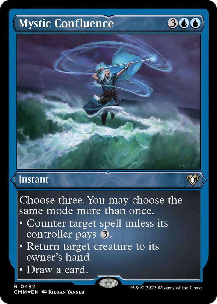 Mystic Confluence (Foil Etched) [Commander Masters] | Jomio and Rueliete's Cards and Comics
