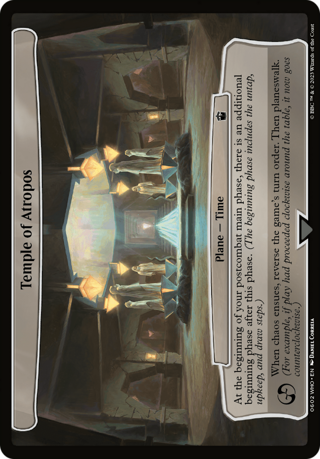 Temple of Atropos [Doctor Who] | Jomio and Rueliete's Cards and Comics