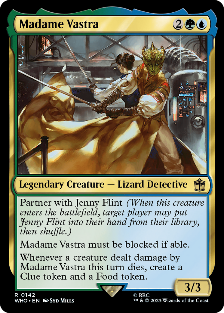 Madame Vastra [Doctor Who] | Jomio and Rueliete's Cards and Comics