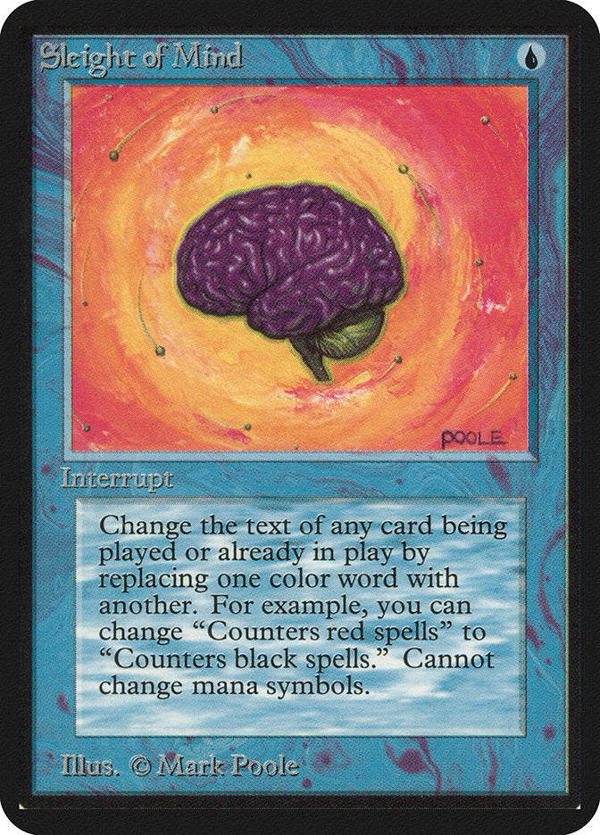 Sleight of Mind [Alpha Edition] | Jomio and Rueliete's Cards and Comics