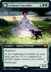 Avabruck Caretaker // Hollowhenge Huntmaster (Extended Art) [Innistrad: Crimson Vow] | Jomio and Rueliete's Cards and Comics
