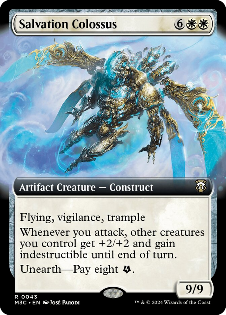 Salvation Colossus (Extended Art) (Ripple Foil) [Modern Horizons 3 Commander] | Jomio and Rueliete's Cards and Comics