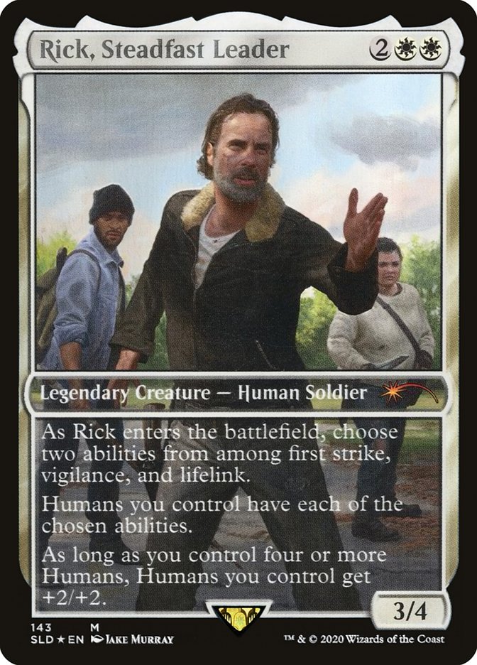 Rick, Steadfast Leader [Secret Lair Drop Series] | Jomio and Rueliete's Cards and Comics