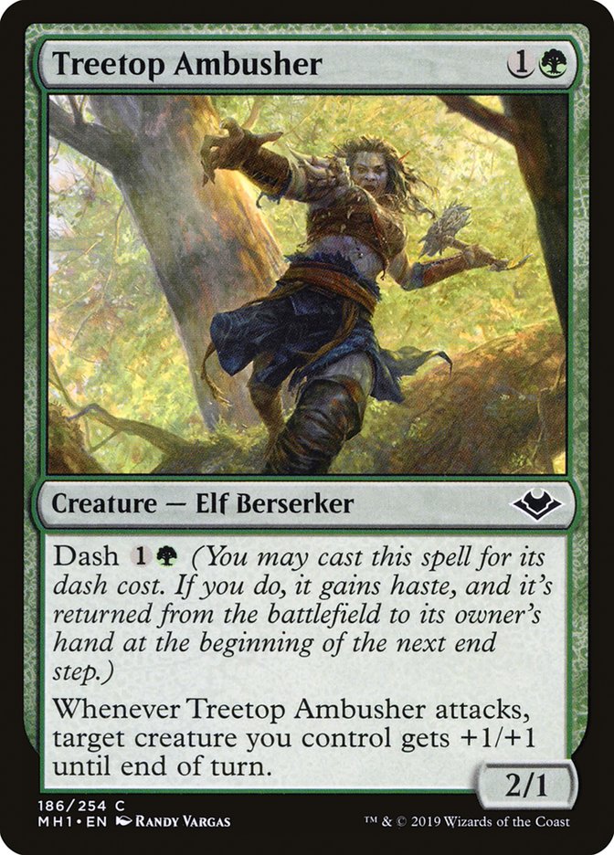 Treetop Ambusher [Modern Horizons] | Jomio and Rueliete's Cards and Comics