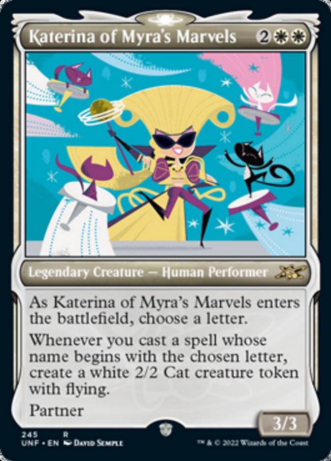 Katerina of Myra's Marvels (Showcase) [Unfinity] | Jomio and Rueliete's Cards and Comics