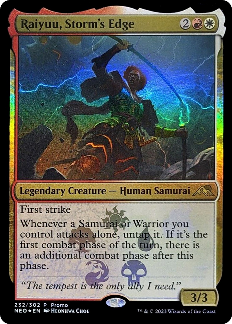 Raiyuu, Storm's Edge [Media Promos] | Jomio and Rueliete's Cards and Comics