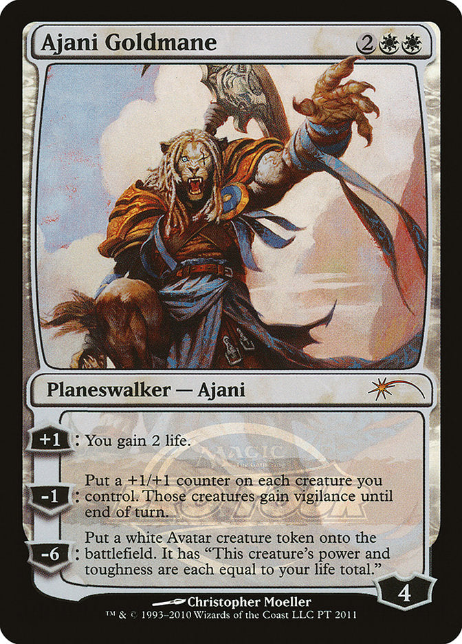 Ajani Goldmane (Pro Tour) [Pro Tour Promos] | Jomio and Rueliete's Cards and Comics