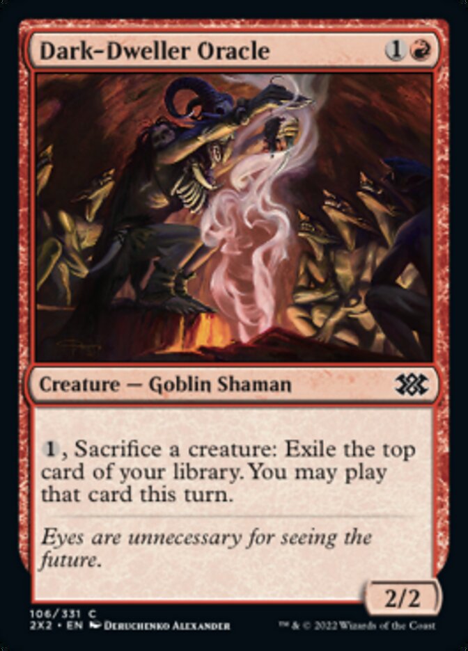 Dark-Dweller Oracle [Double Masters 2022] | Jomio and Rueliete's Cards and Comics