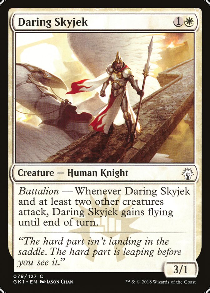 Daring Skyjek [Guilds of Ravnica Guild Kit] | Jomio and Rueliete's Cards and Comics