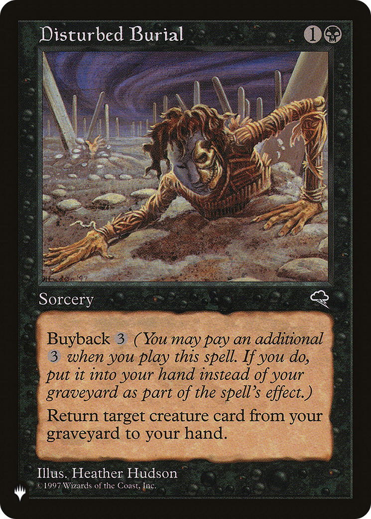 Disturbed Burial [The List] | Jomio and Rueliete's Cards and Comics