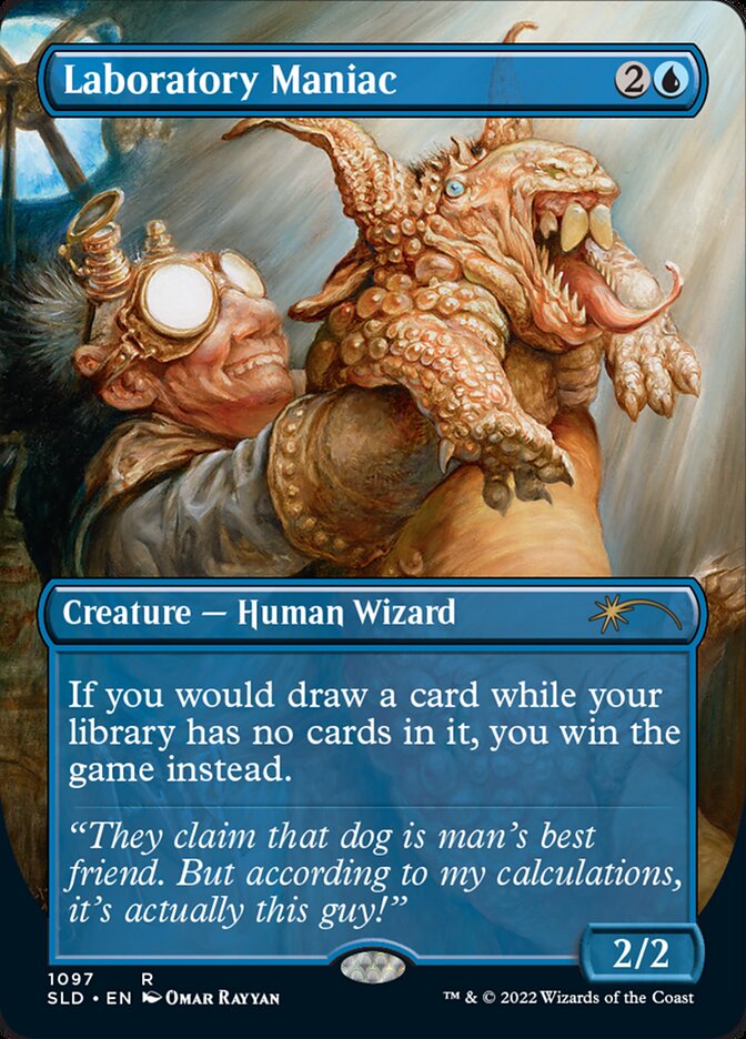Laboratory Maniac (Borderless) [Secret Lair Drop Series] | Jomio and Rueliete's Cards and Comics