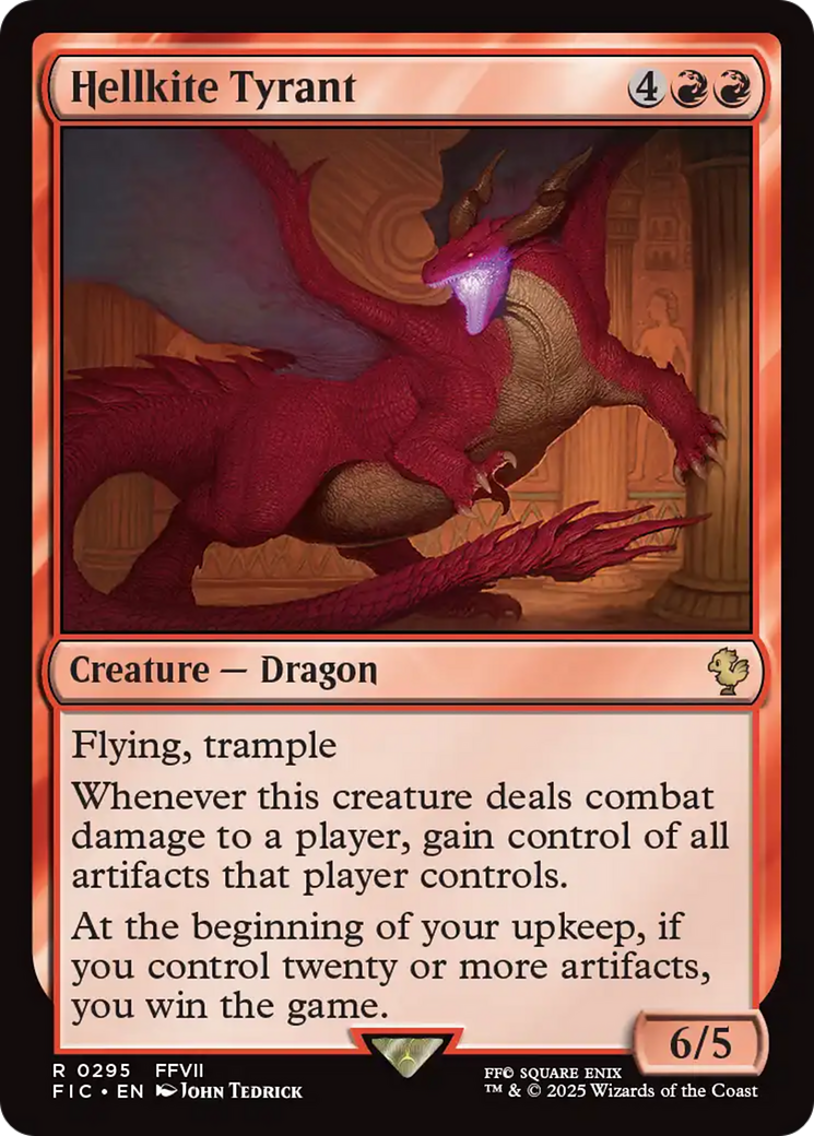 Hellkite Tyrant [FINAL FANTASY Commander] | Jomio and Rueliete's Cards and Comics