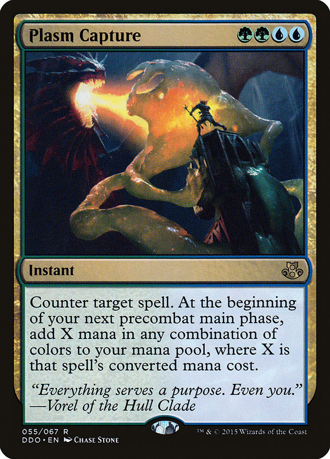 Plasm Capture [Duel Decks: Elspeth vs. Kiora] | Jomio and Rueliete's Cards and Comics