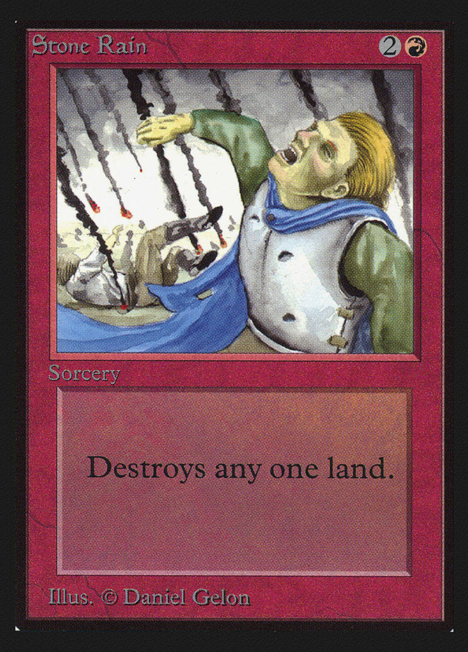Stone Rain [Collectors' Edition] | Jomio and Rueliete's Cards and Comics