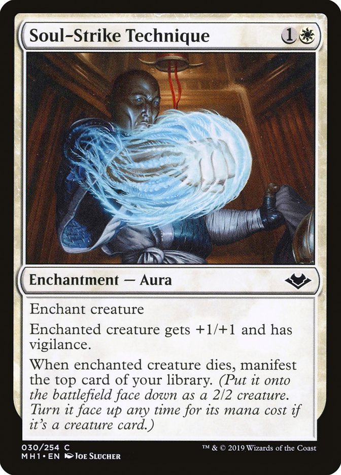 Soul-Strike Technique [Modern Horizons] | Jomio and Rueliete's Cards and Comics