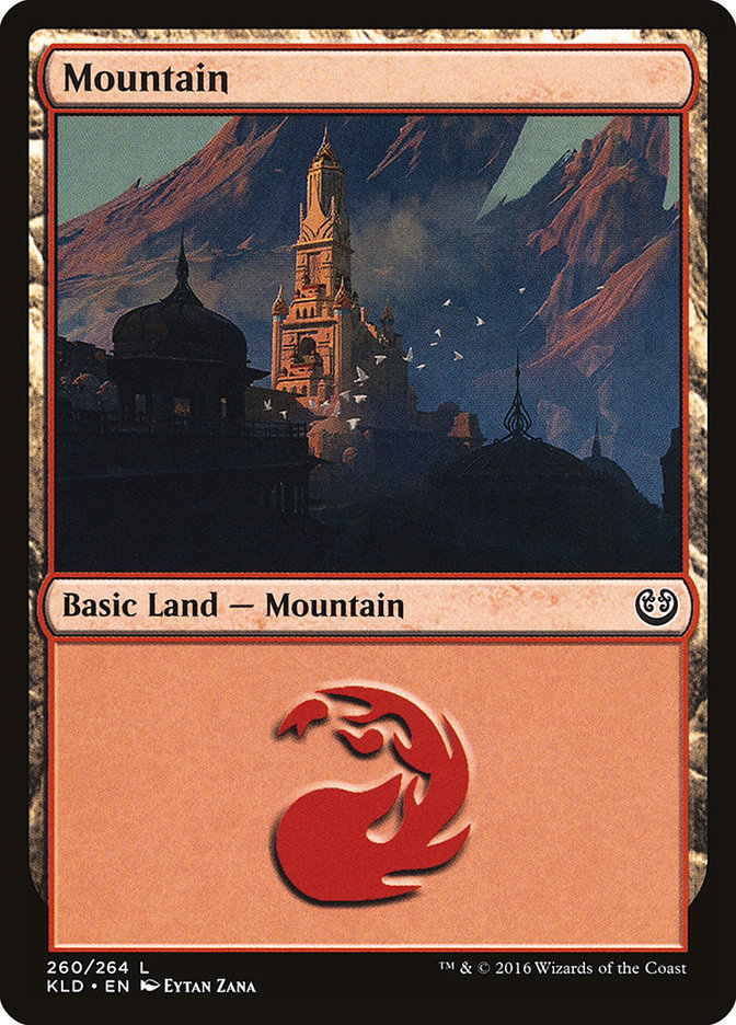 Mountain (260) [Kaladesh] | Jomio and Rueliete's Cards and Comics