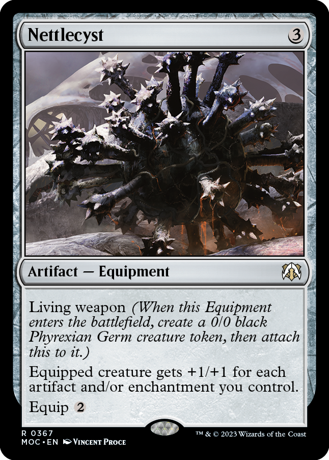 Nettlecyst [March of the Machine Commander] | Jomio and Rueliete's Cards and Comics