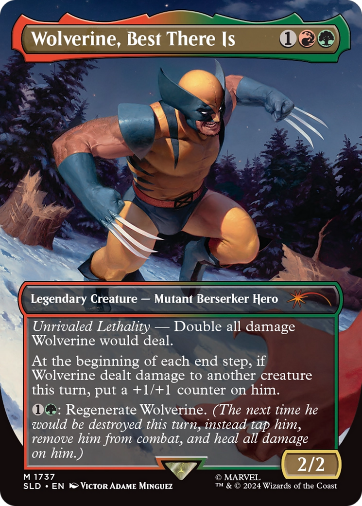 Wolverine, Best There Is [Secret Lair Drop Series] | Jomio and Rueliete's Cards and Comics