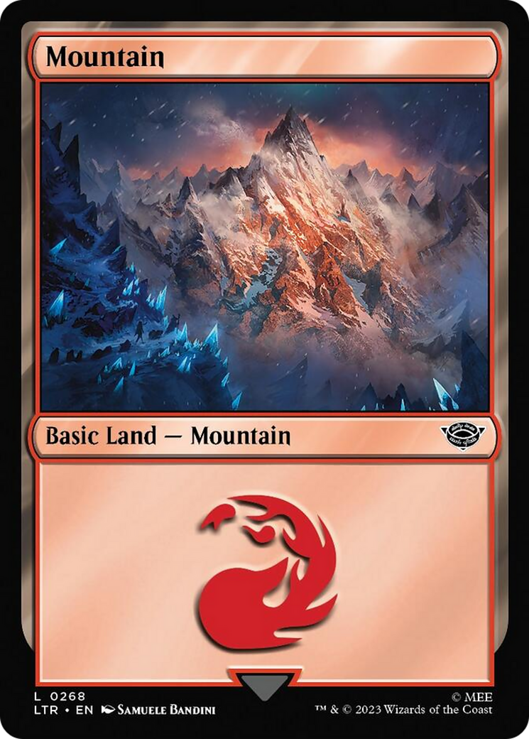 Mountain (268) [The Lord of the Rings: Tales of Middle-Earth] | Jomio and Rueliete's Cards and Comics