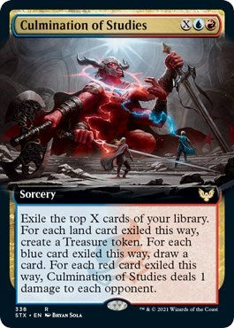 Culmination of Studies (Extended Art) [Strixhaven: School of Mages] | Jomio and Rueliete's Cards and Comics