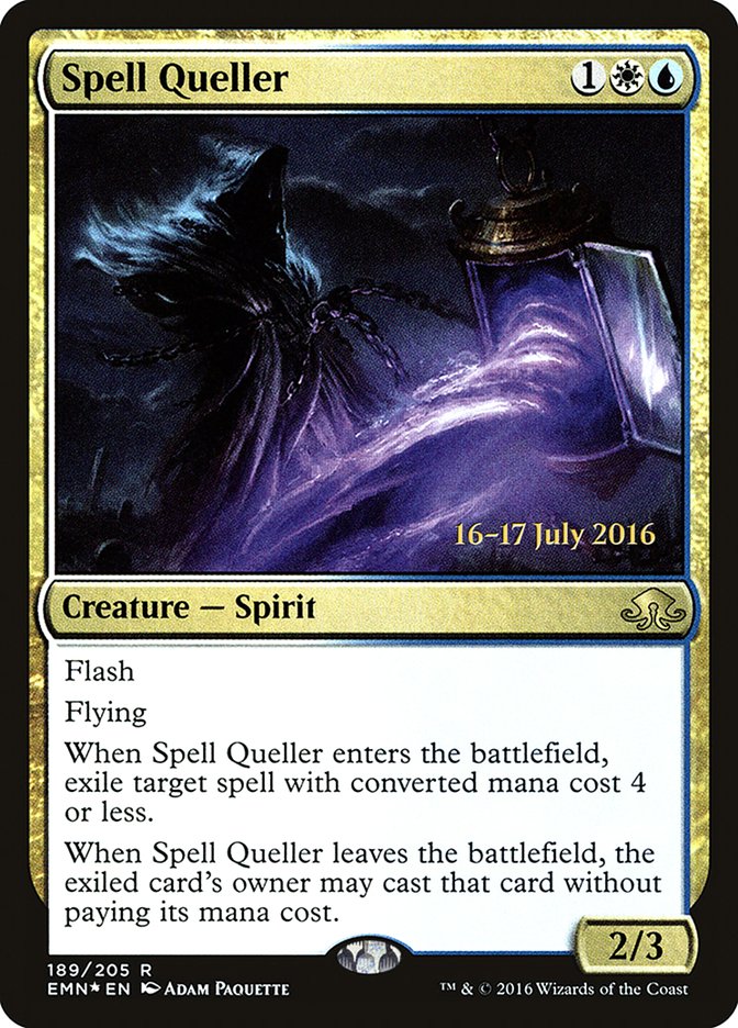 Spell Queller [Eldritch Moon Prerelease Promos] | Jomio and Rueliete's Cards and Comics