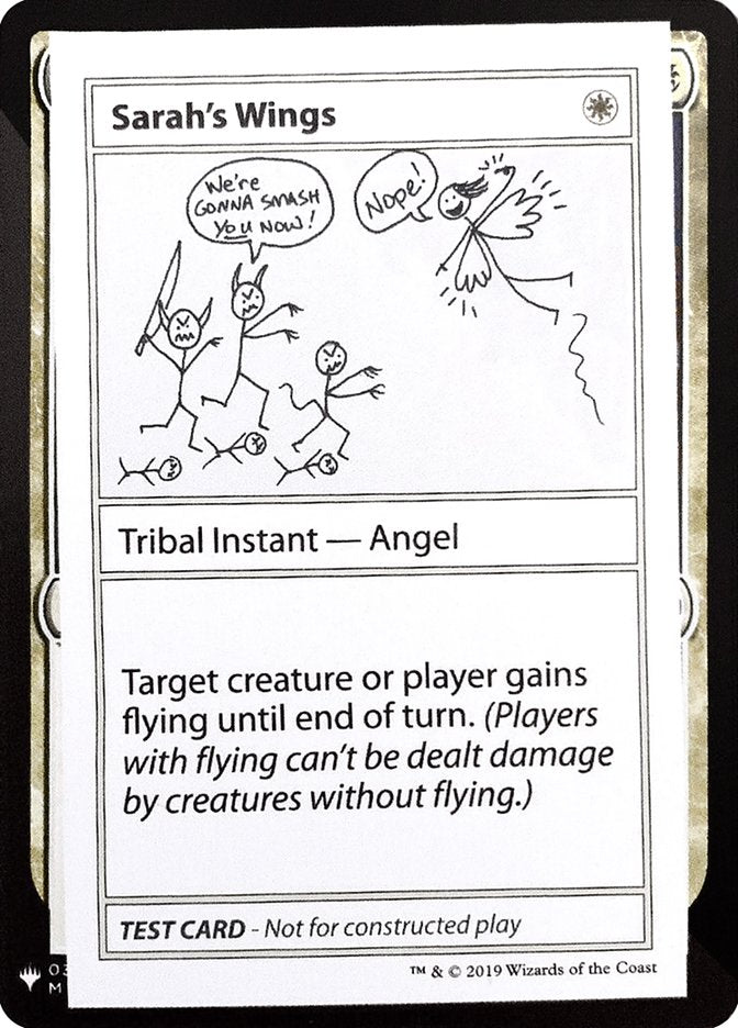 Sarah's Wings [Mystery Booster Playtest Cards] | Jomio and Rueliete's Cards and Comics