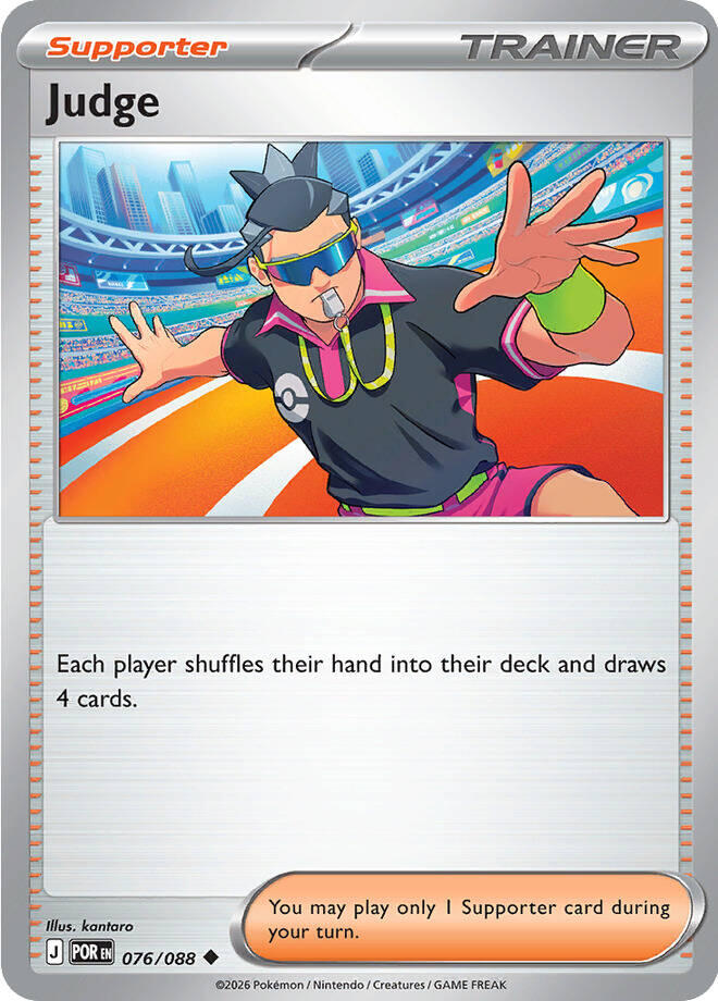 Judge (076/088) [Mega Evolution: Perfect Order] | Jomio and Rueliete's Cards and Comics