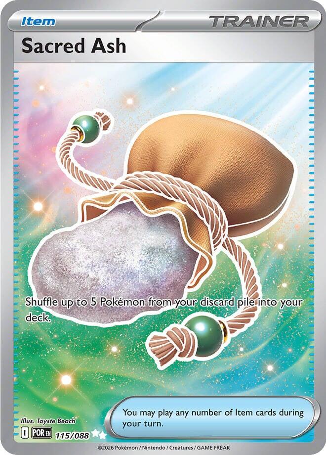 Sacred Ash (115/088) [Mega Evolution: Perfect Order] | Jomio and Rueliete's Cards and Comics