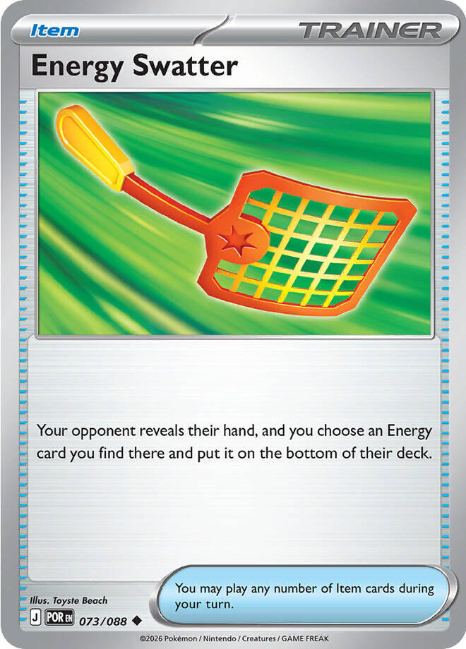 Energy Swatter (073/088) [Mega Evolution: Perfect Order] | Jomio and Rueliete's Cards and Comics
