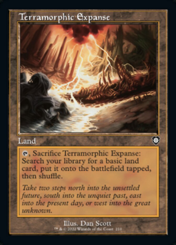 Terramorphic Expanse (Retro) [The Brothers' War Commander] | Jomio and Rueliete's Cards and Comics