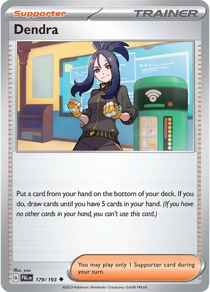Dendra (179/193) [Scarlet & Violet: Paldea Evolved] | Jomio and Rueliete's Cards and Comics