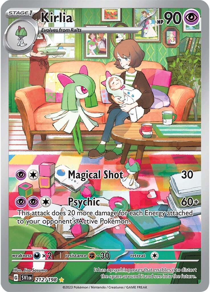 Kirlia (212/198) [Scarlet & Violet: Base Set] | Jomio and Rueliete's Cards and Comics
