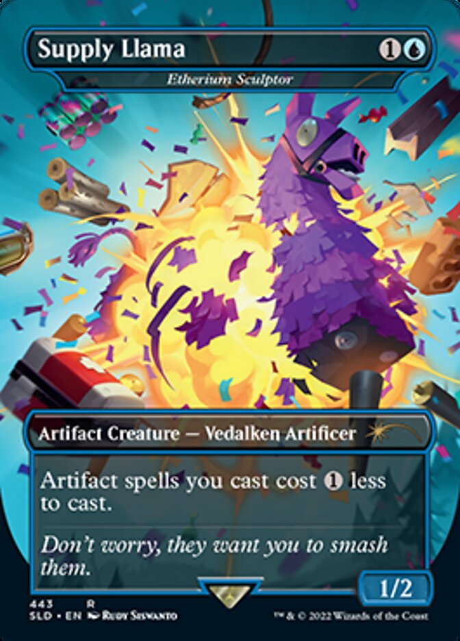 Etherium Sculptor - Supply Llama [Secret Lair Drop Series] | Jomio and Rueliete's Cards and Comics