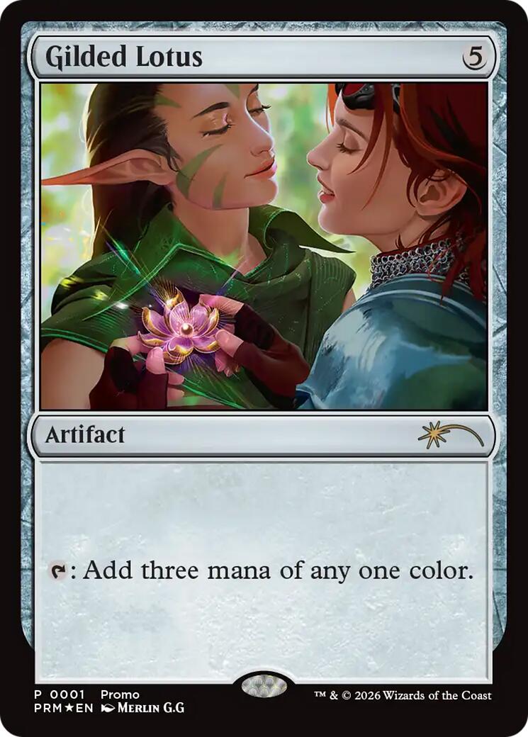 Gilded Lotus [Wizards Play Network 2026] | Jomio and Rueliete's Cards and Comics