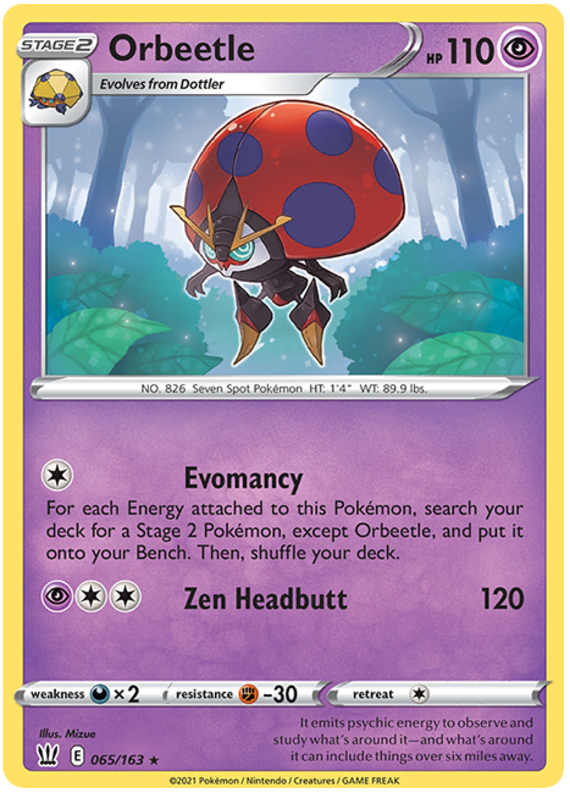 Orbeetle (065/163) [Sword & Shield: Battle Styles] | Jomio and Rueliete's Cards and Comics