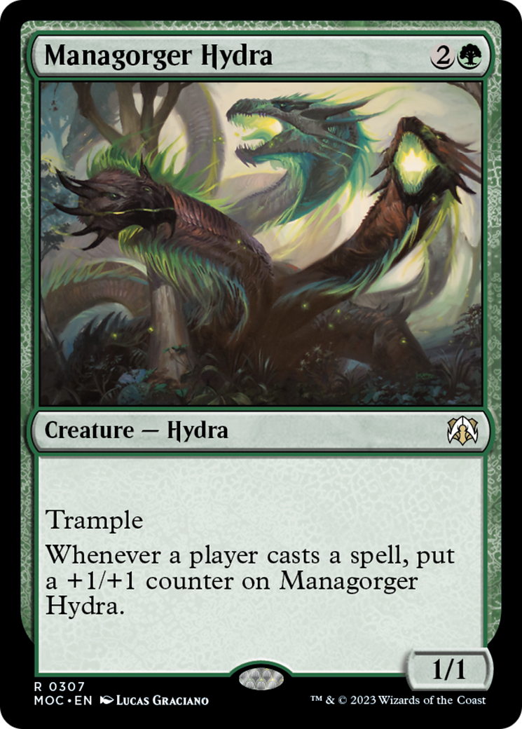 Managorger Hydra [March of the Machine Commander] | Jomio and Rueliete's Cards and Comics
