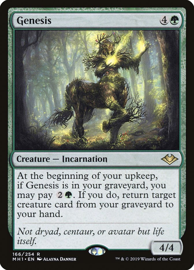 Genesis [Modern Horizons] | Jomio and Rueliete's Cards and Comics