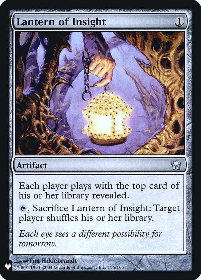 Lantern of Insight [Mystery Booster] | Jomio and Rueliete's Cards and Comics