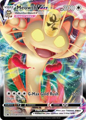 Meowth VMAX (SWSH005) [Sword & Shield: Black Star Promos] | Jomio and Rueliete's Cards and Comics