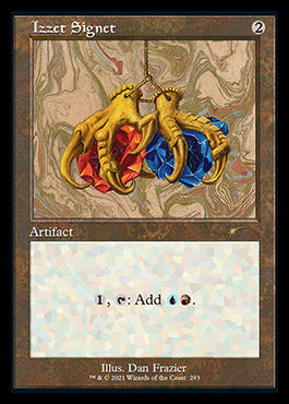Izzet Signet (Retro) [Secret Lair Drop Series] | Jomio and Rueliete's Cards and Comics