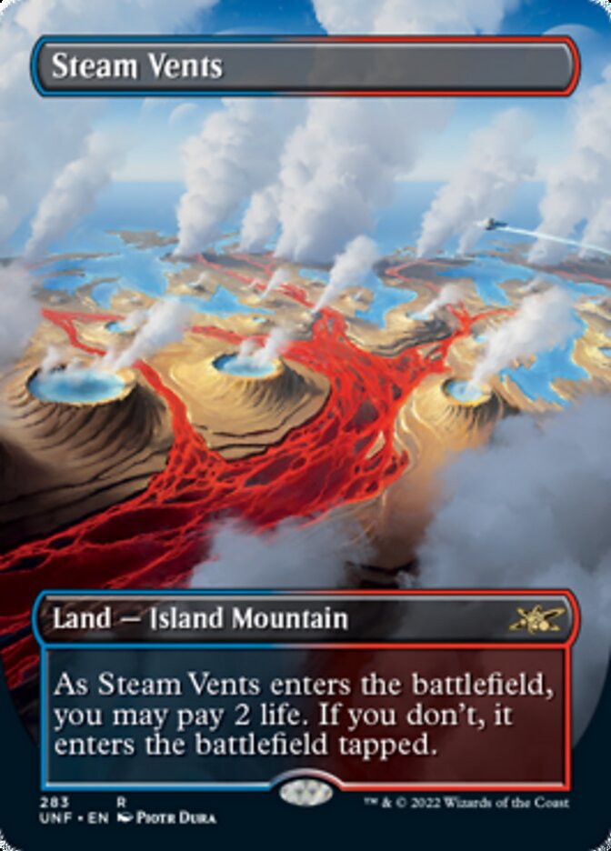 Steam Vents (Borderless) [Unfinity] | Jomio and Rueliete's Cards and Comics