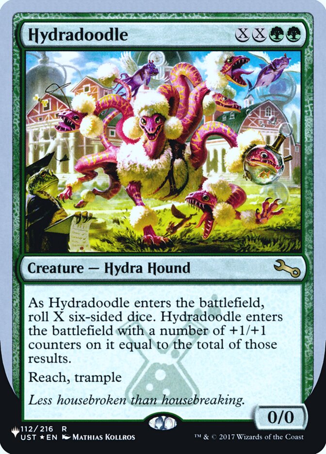 Hydradoodle (Unfinity Foil Edition) [The List] | Jomio and Rueliete's Cards and Comics