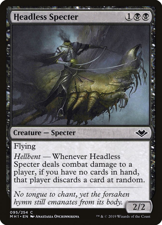 Headless Specter [Modern Horizons] | Jomio and Rueliete's Cards and Comics