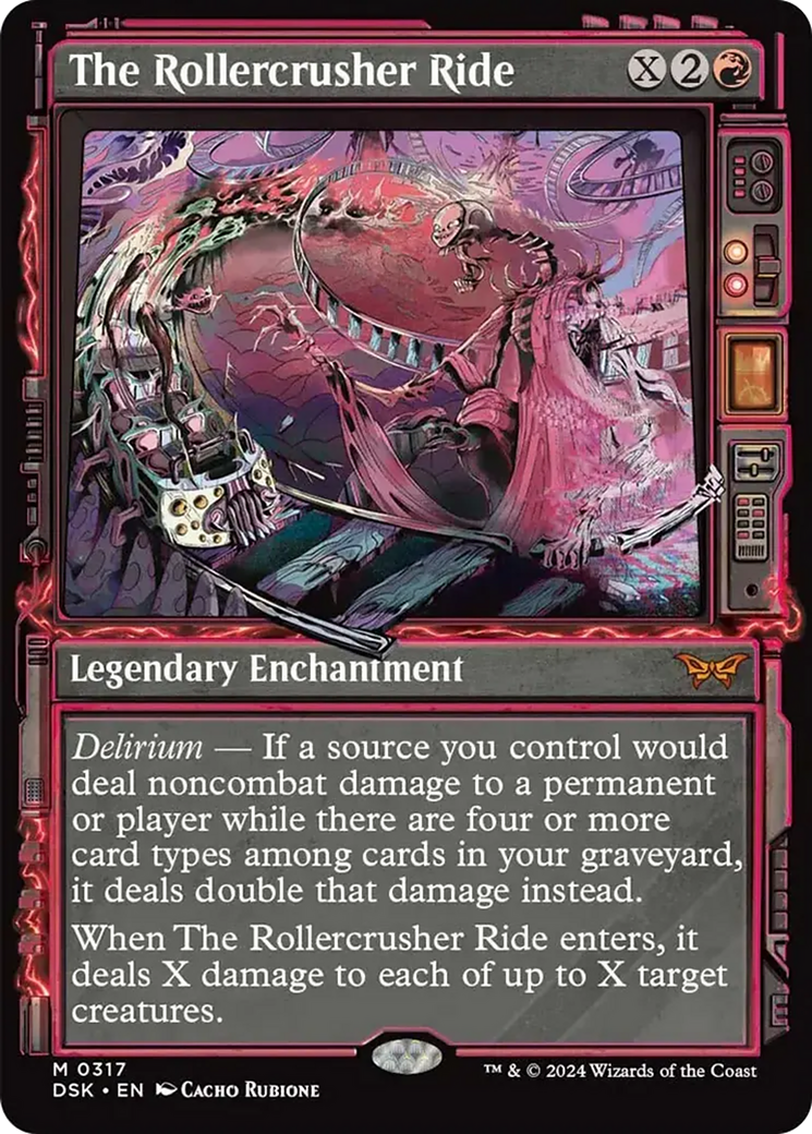 The Rollercrusher Ride (Showcase) [Duskmourn: House of Horror] | Jomio and Rueliete's Cards and Comics